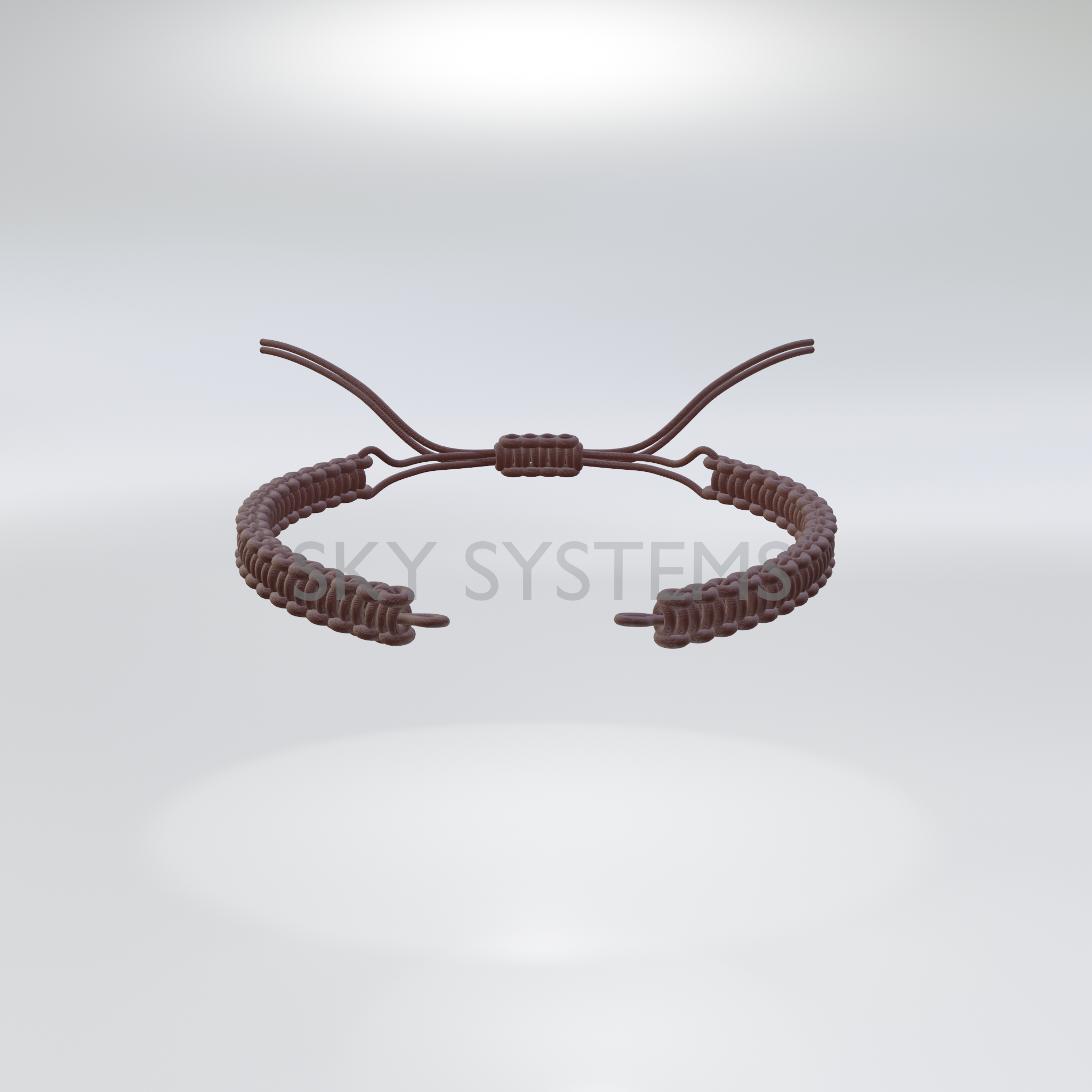 SKY Systems Ready-Made Macrame Cord - 100 pcs Pack | 1.2MM