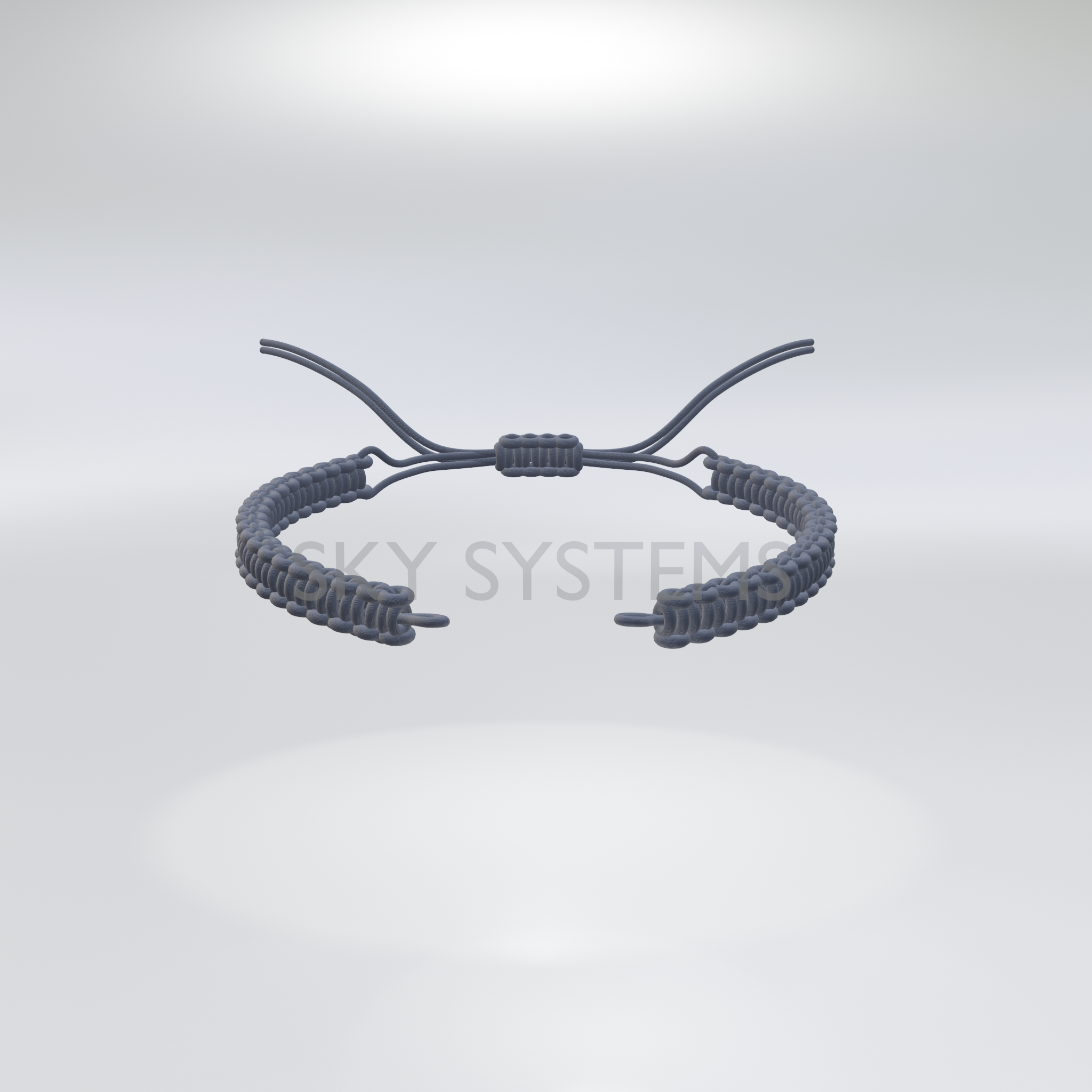 SKY Systems Ready-Made Macrame Cord - 100 pcs Pack | 1.5MM