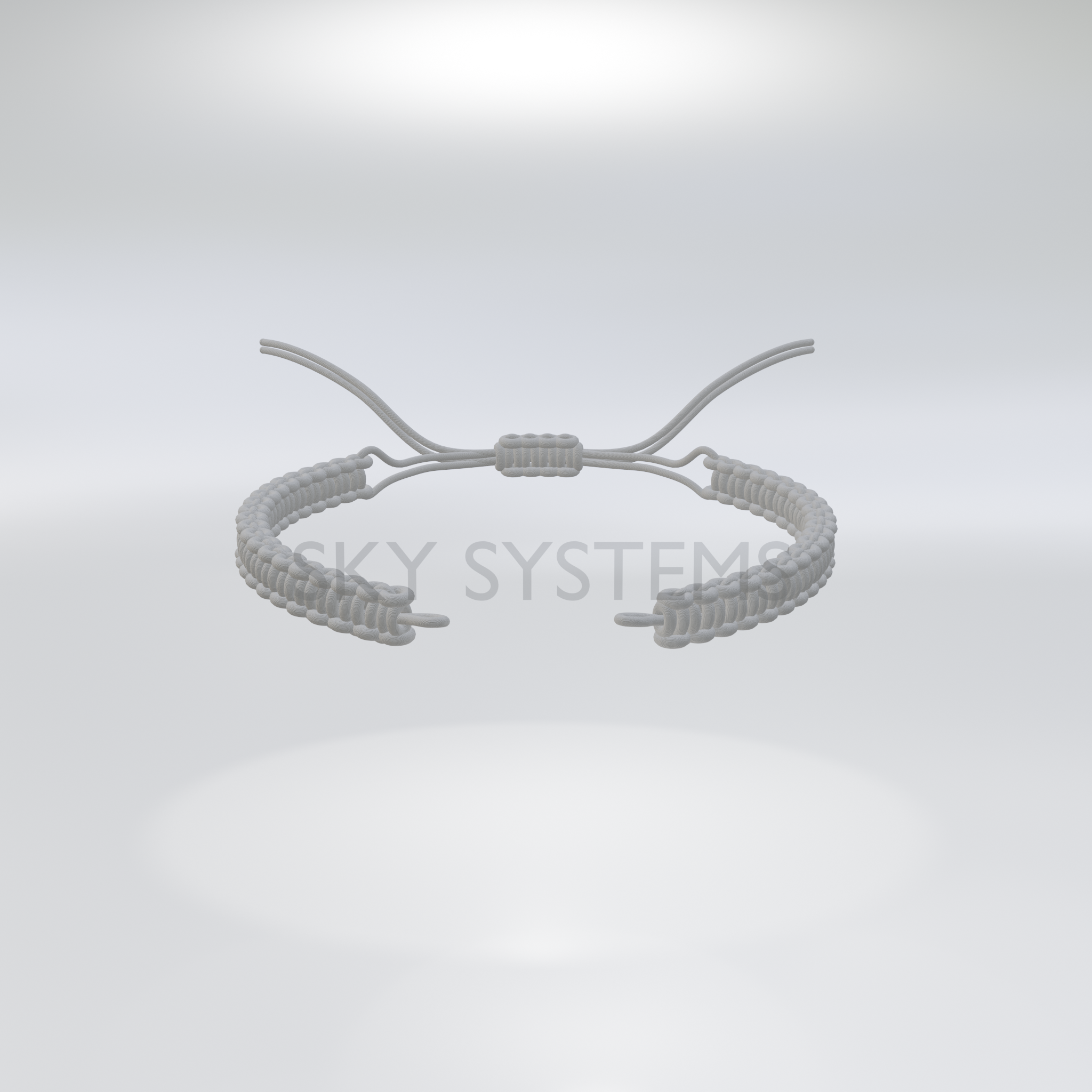 SKY Systems Ready-Made Macrame Cord - 100 pcs Pack | 1.0MM