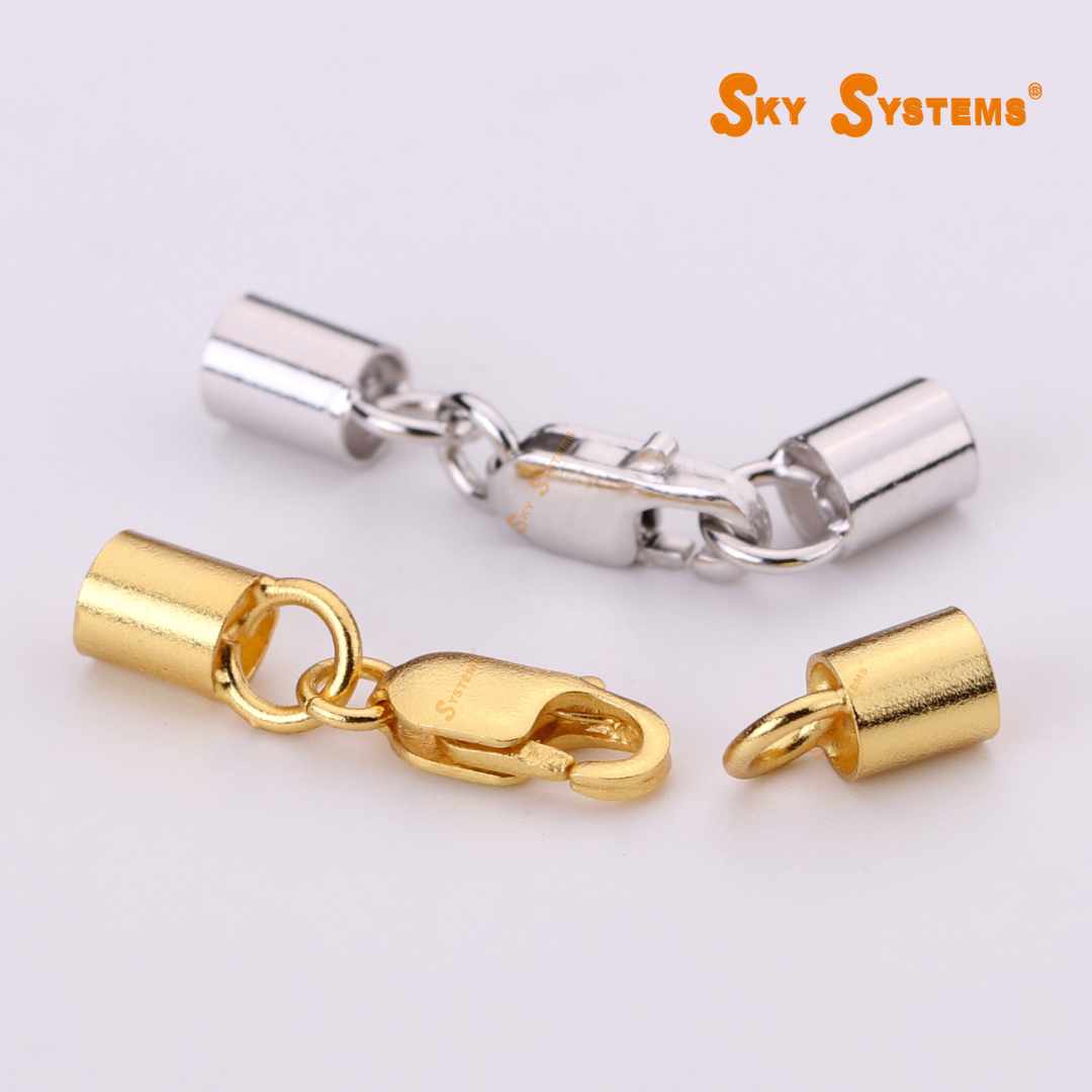 CNLC - ''Lobster Lock '' - 925 Siver Clasp / 10pcs Set