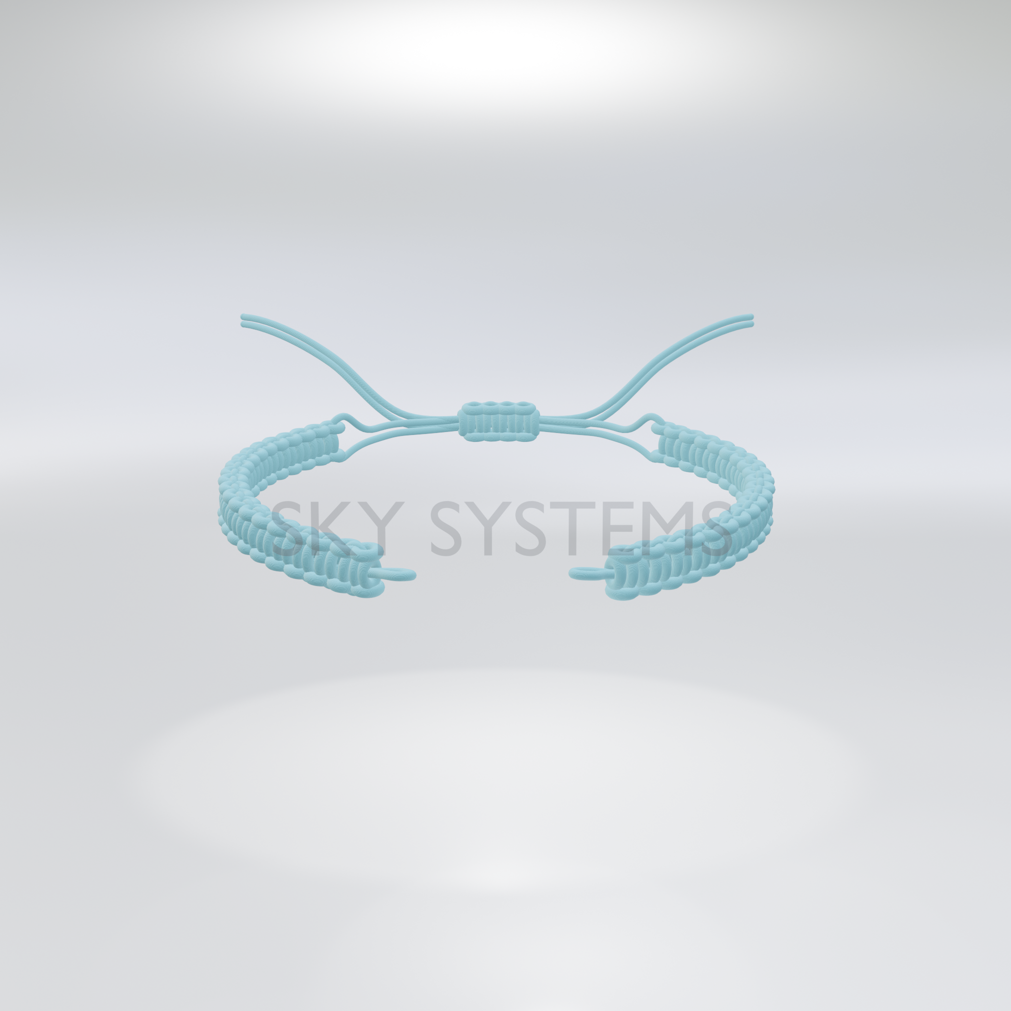 SKY Systems Ready-Made Macrame Cord - 100 pcs Pack | 1.2MM