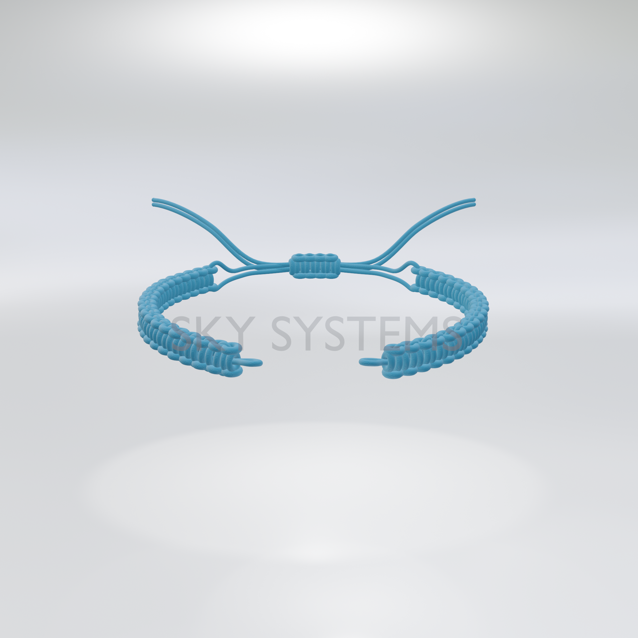 SKY Systems Ready-Made Macrame Cord - 100 pcs Pack | 1.5MM