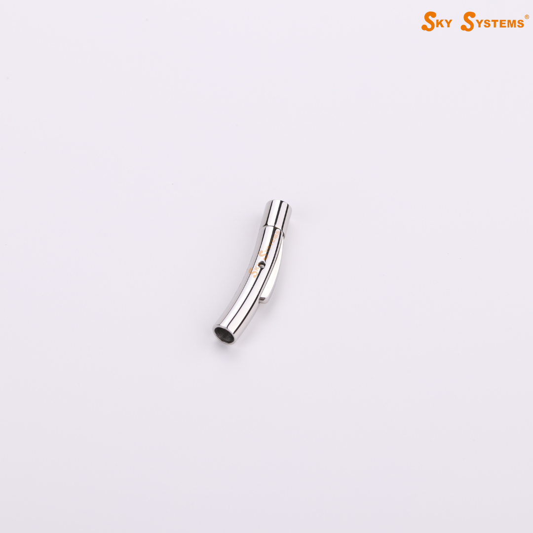 1 Stainless Steel Magnetic Clasp for 4 Mm Leather and Cord