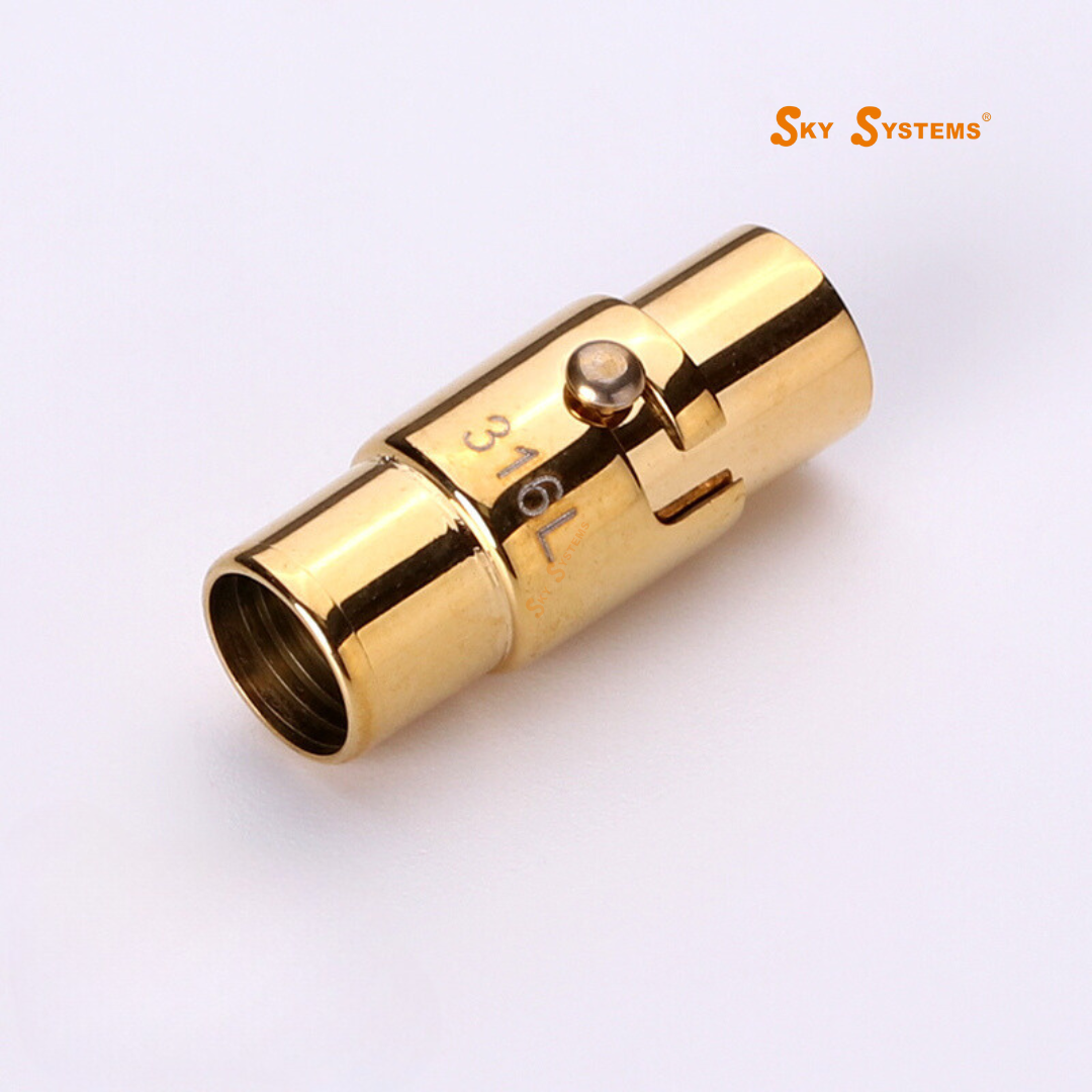 SKY Systems CNYC | Magnet Clasp | Stainless Steel | Rose Colour | 4MM