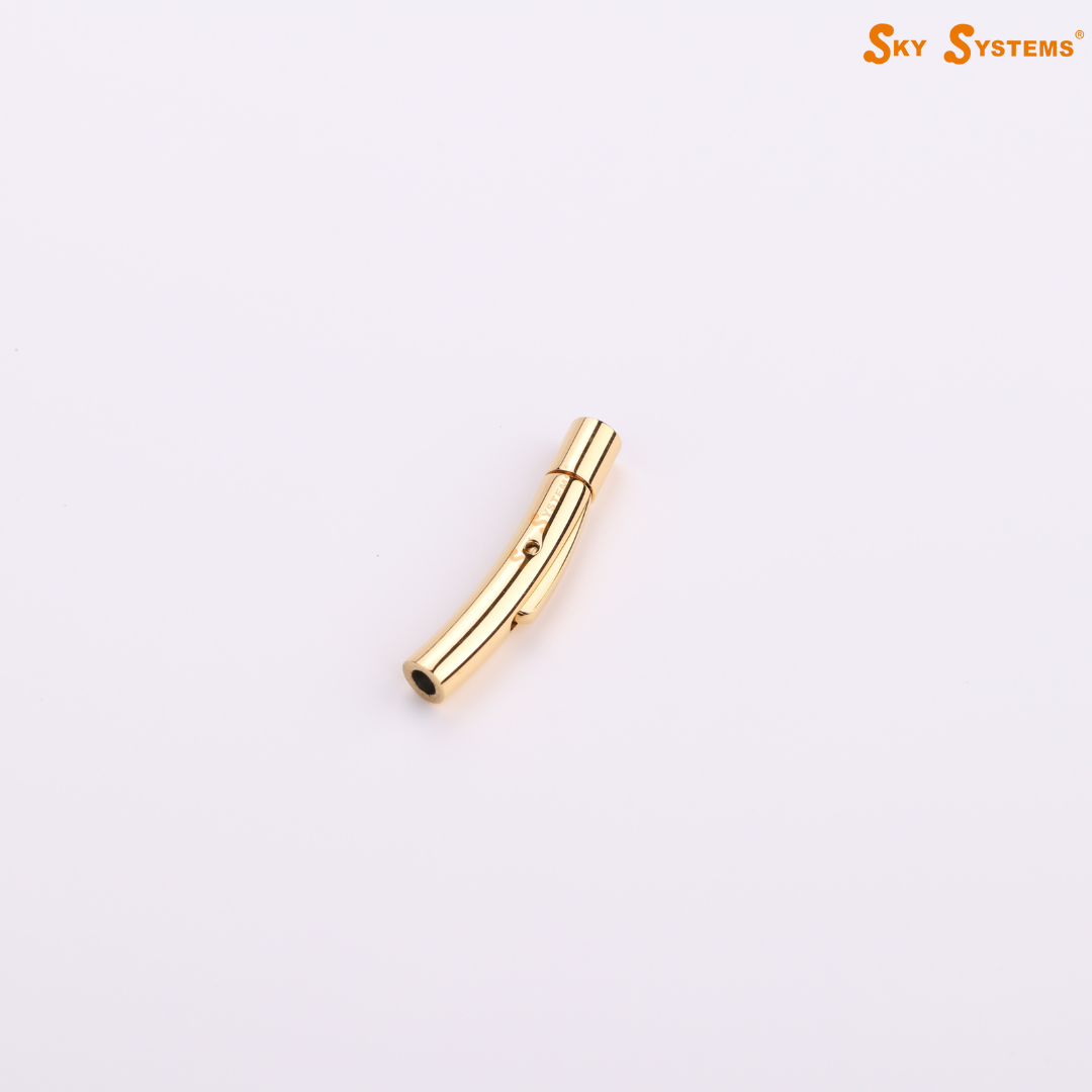 SKY Systems CNCC | Push Clasp | Stainless Steel | Gold Colour | 5MM