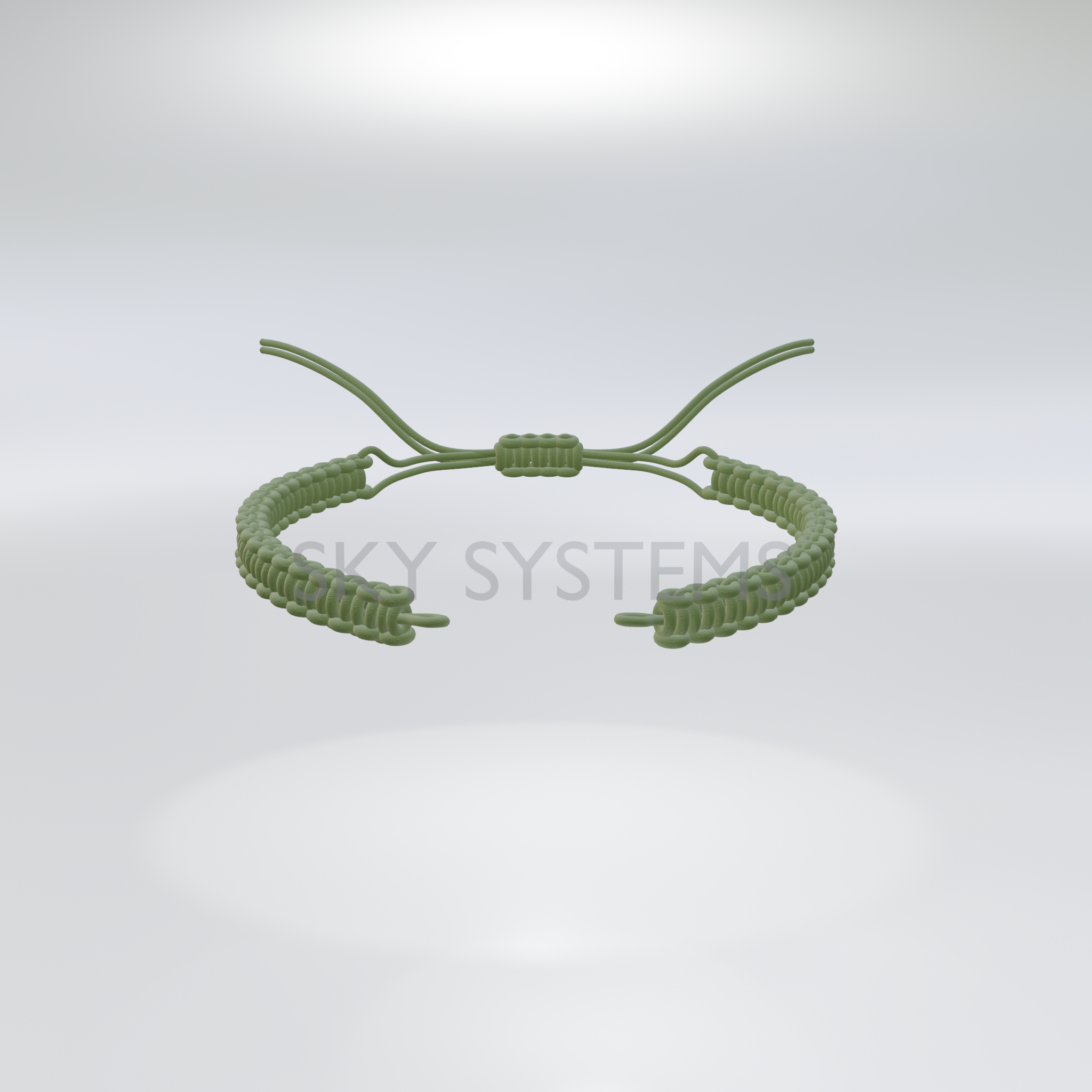 SKY Systems Ready-Made Macrame Cord - 100 pcs Pack | 1.5MM