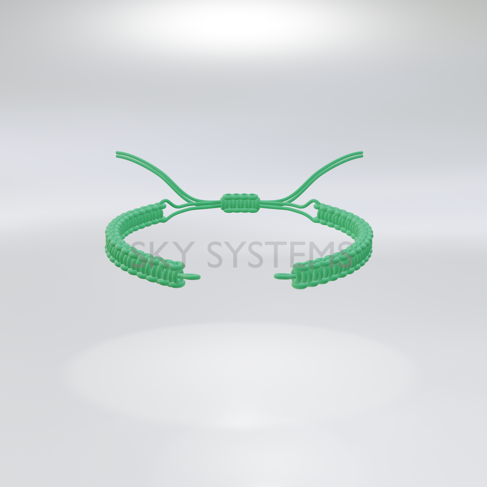 SKY Systems Ready-Made Macrame Cord - 100 pcs Pack | 1.2MM