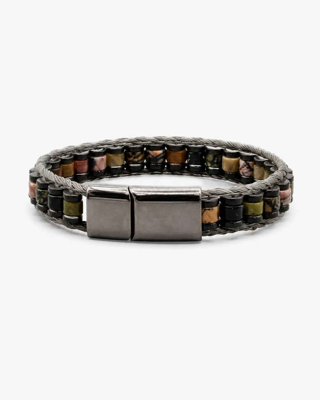 Natural Stone Slim Bracelet — design S03 | Sky Systems Vienna