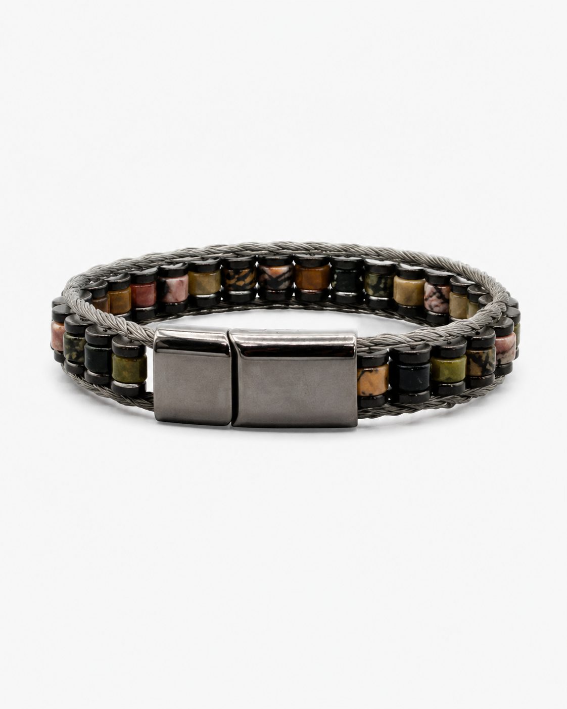 Natural Stone Slim Bracelet — design S03 | Sky Systems Vienna
