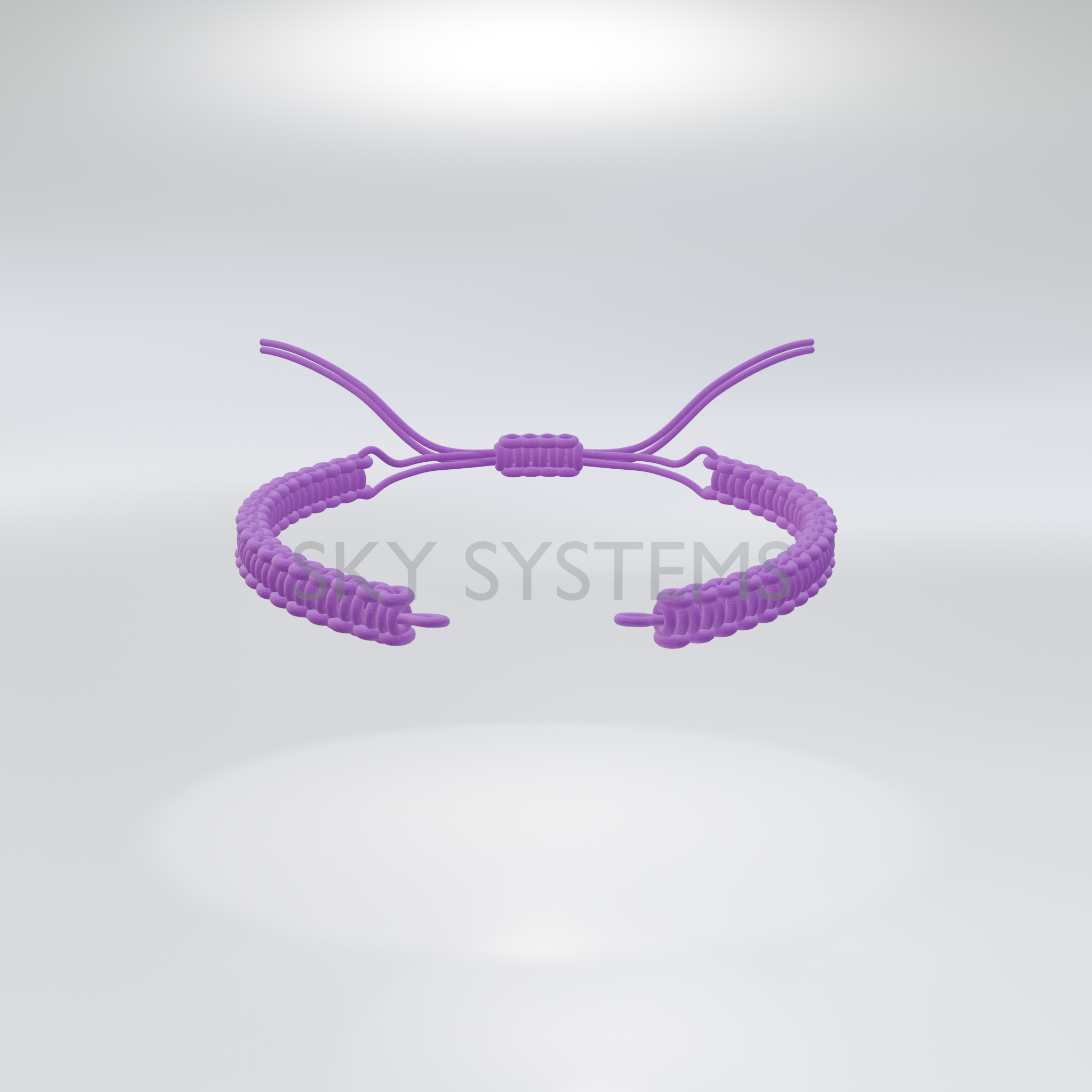 SKY Systems Ready-Made Macrame Cord - 100 pcs Pack | 1.5MM