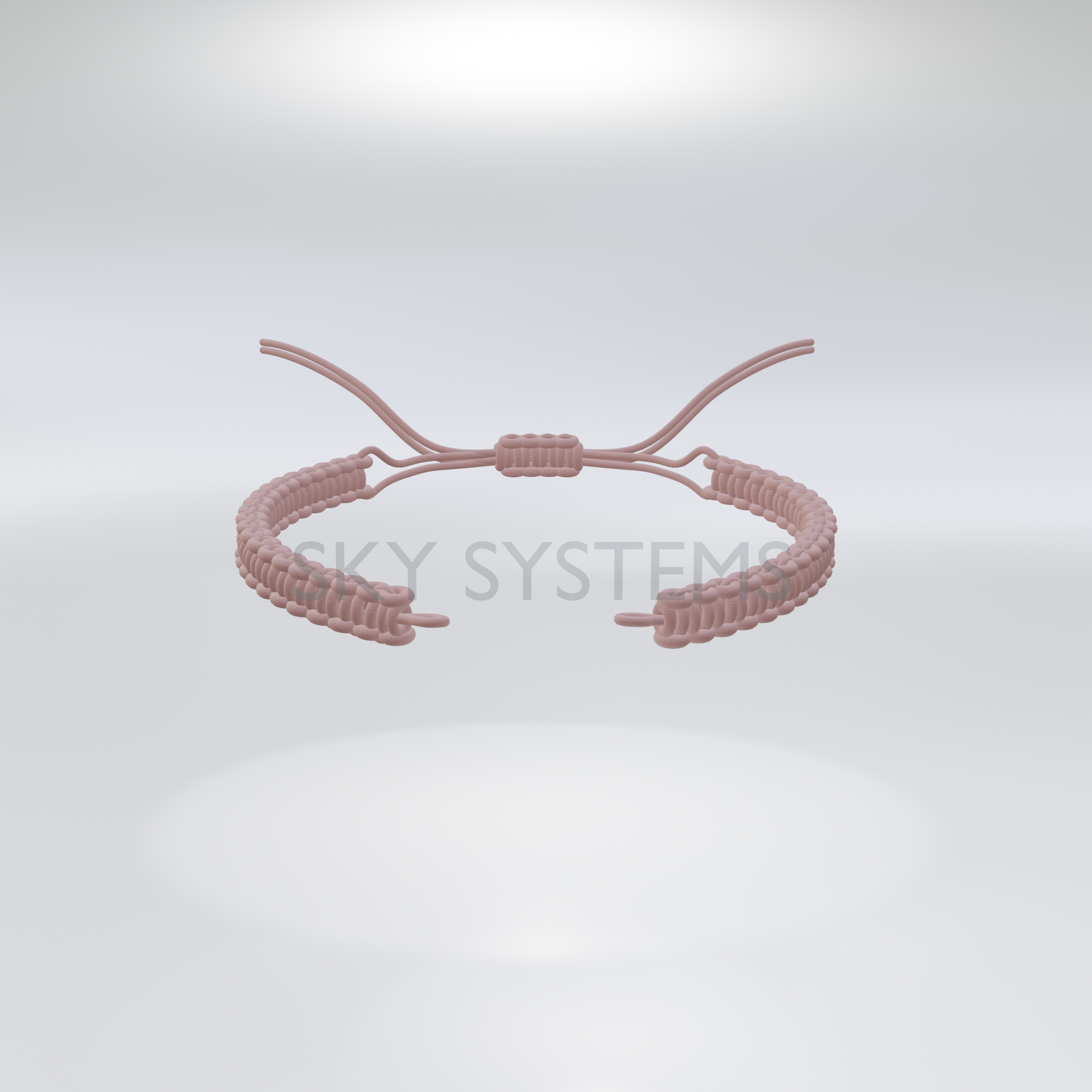 SKY Systems Ready-Made Macrame Cord - 100 pcs Pack | 1.0MM