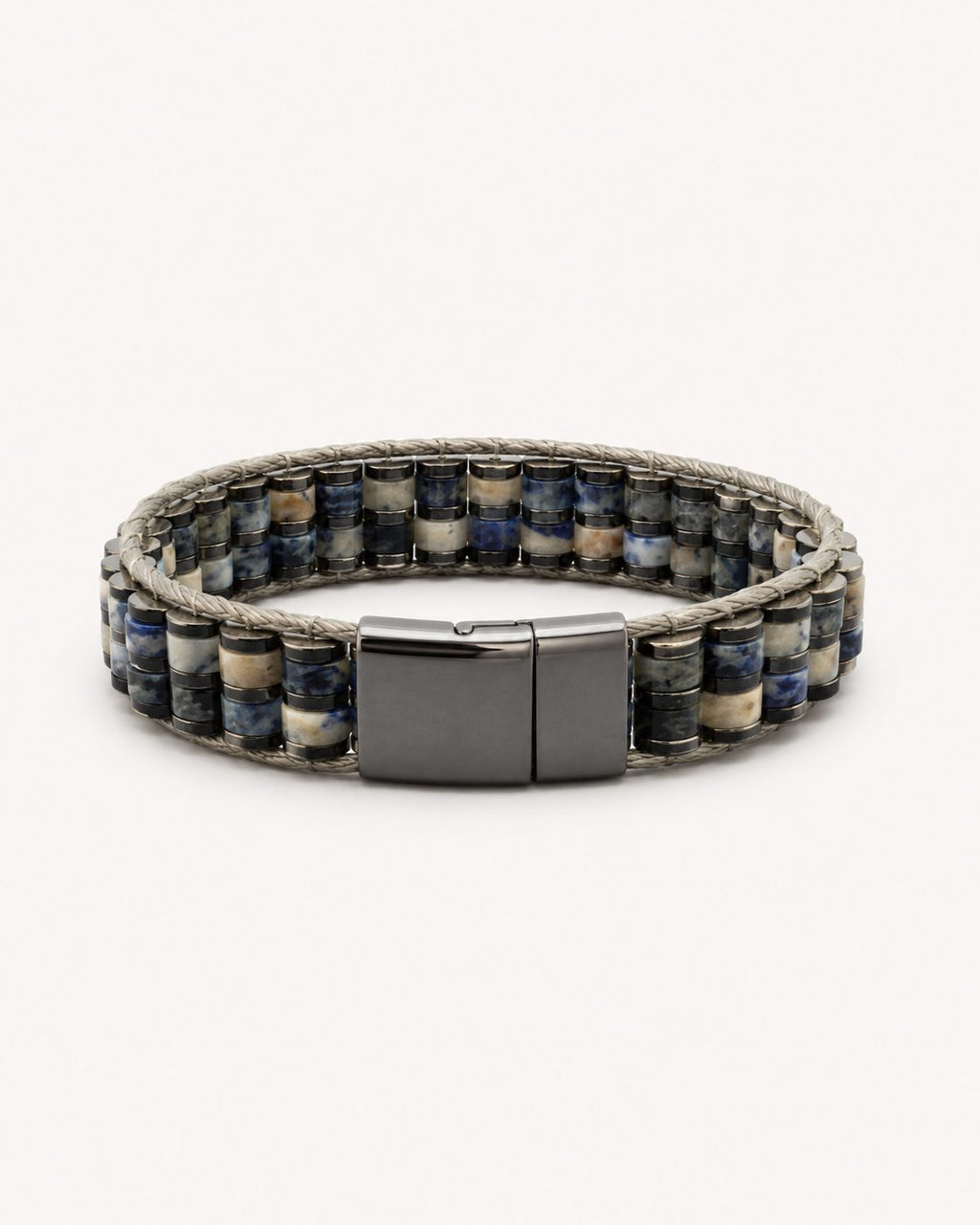 Natural Stone Tile Bracelet — design B12 | Sky Systems Vienna