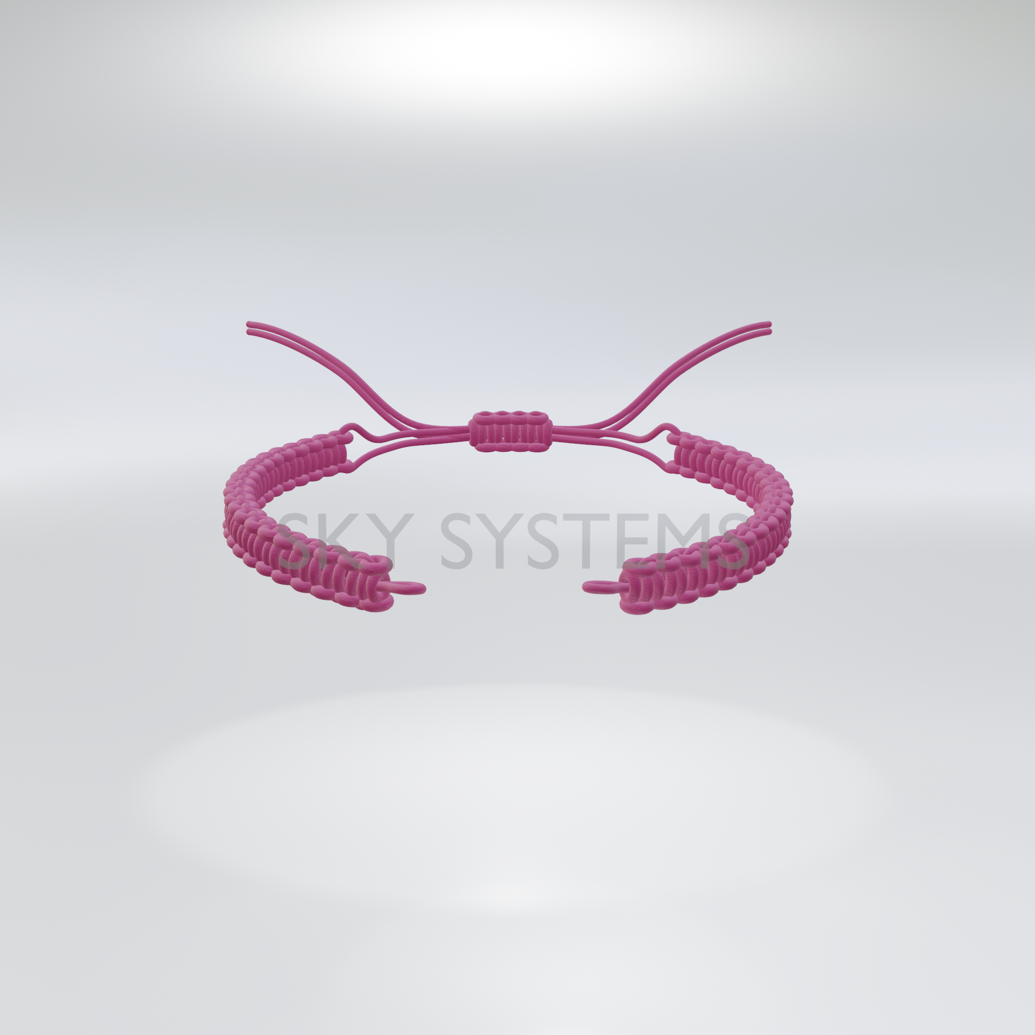 SKY Systems Ready-Made Macrame Cord - 100 pcs Pack | 1.0MM