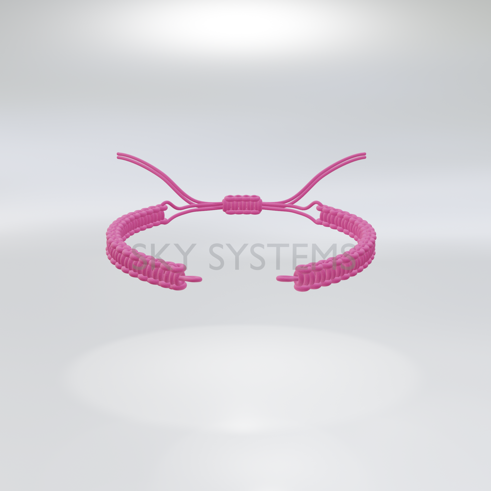 SKY Systems Ready-Made Macrame Cord - 100 pcs Pack | 1.5MM