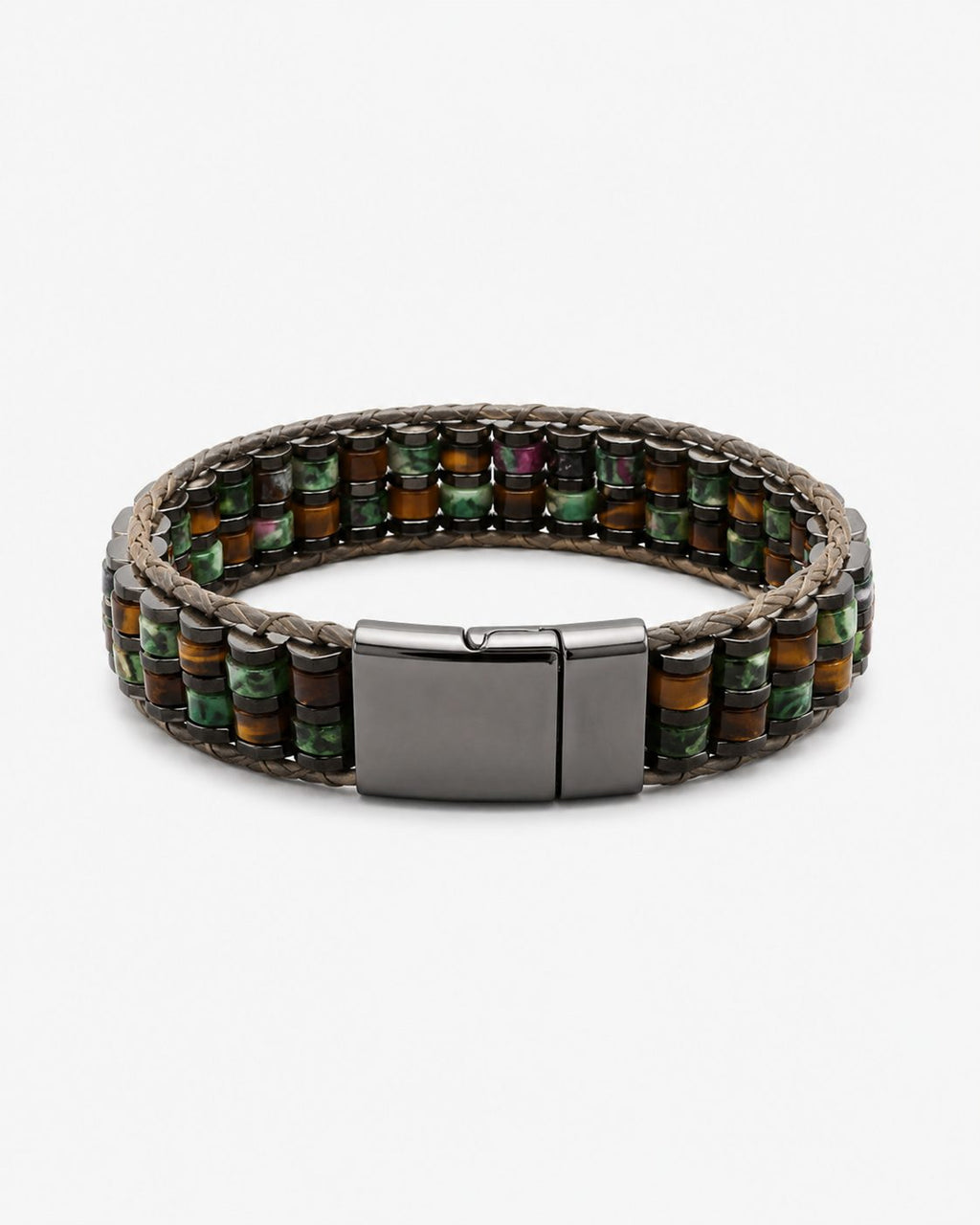 Natural Stone Tile Bracelet — design B13 | Sky Systems Vienna