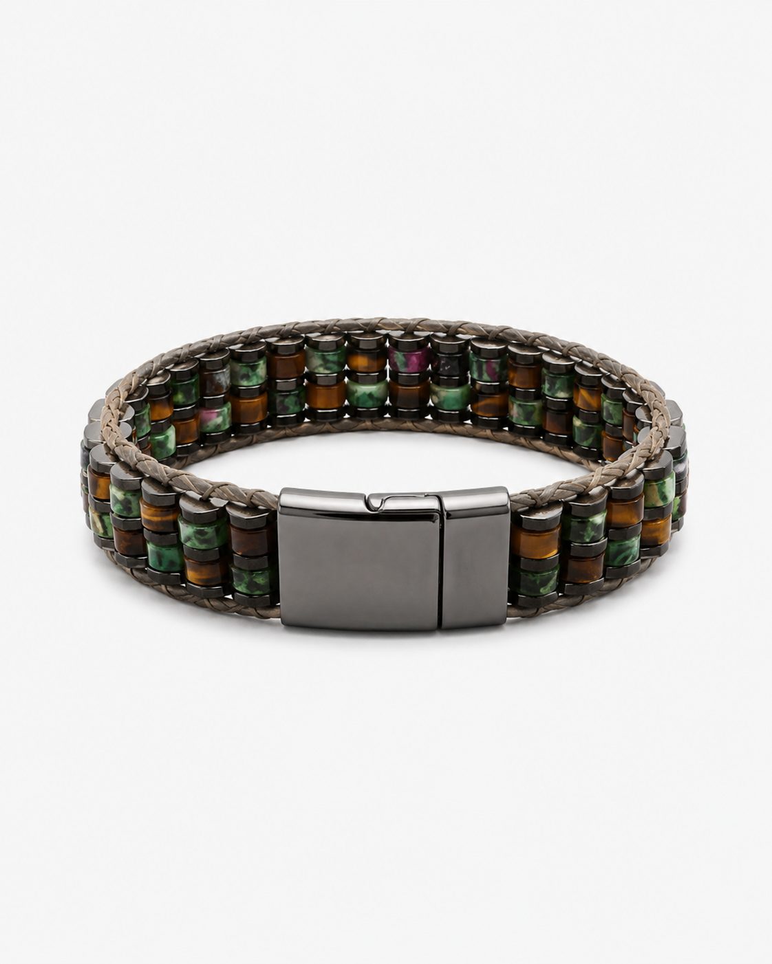 Natural Stone Tile Bracelet — design B13 | Sky Systems Vienna