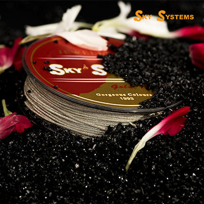 SKY Systems AEQB | Gold & Silver Cord | 0.85mm | 20mt Roll