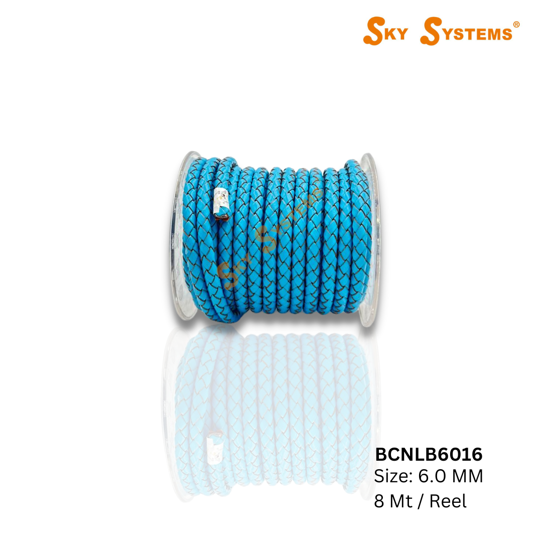 SKY Systems Braided Leather Cord | Premium Colors