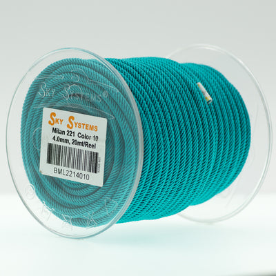 SKY Systems Milan ML221 | Braided Cord | 4.0mm | 38 Colors | 20mt Roll