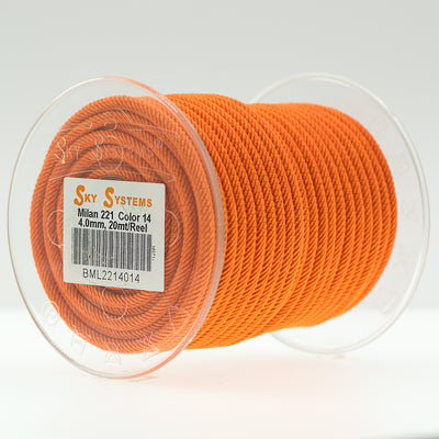 SKY Systems Milan ML221 | Braided Cord | 4.0mm | 38 Colors | 20mt Roll