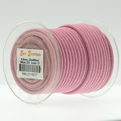 SKY Systems Milan ML221 | Braided Cord | 4.0mm | 38 Colors | 20mt Roll