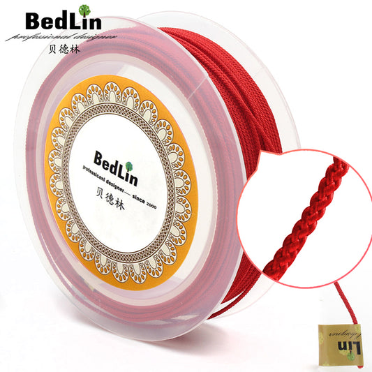 Bedlin - Braided Cord - 1.0mm - 20 Mt per Reel