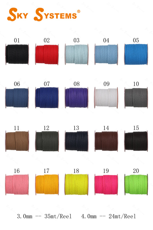 Braided Leather Round Premium