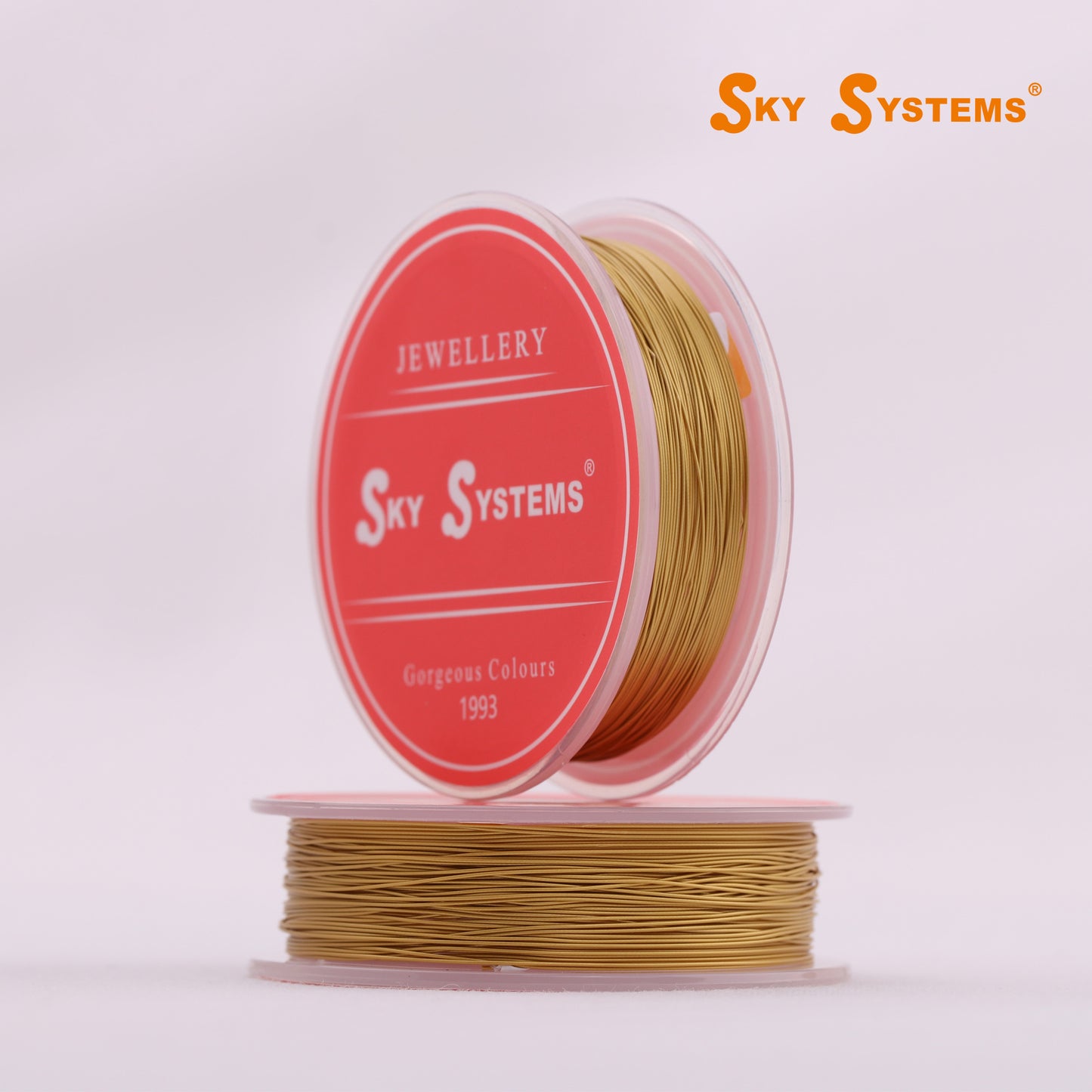 SKY - Gold steel wire