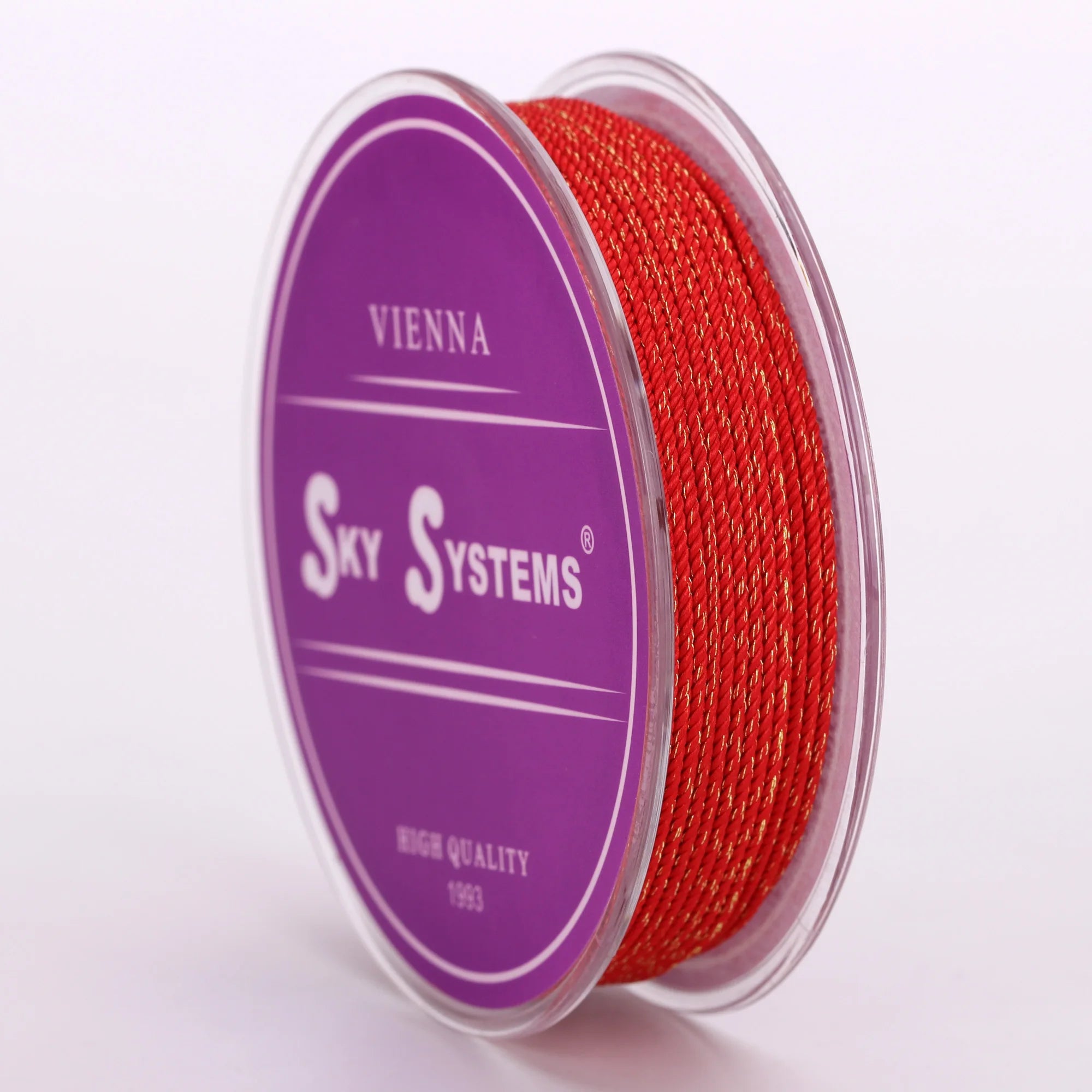 SKY ML226G – 1.2mm Red & Gold Jewelry Cord