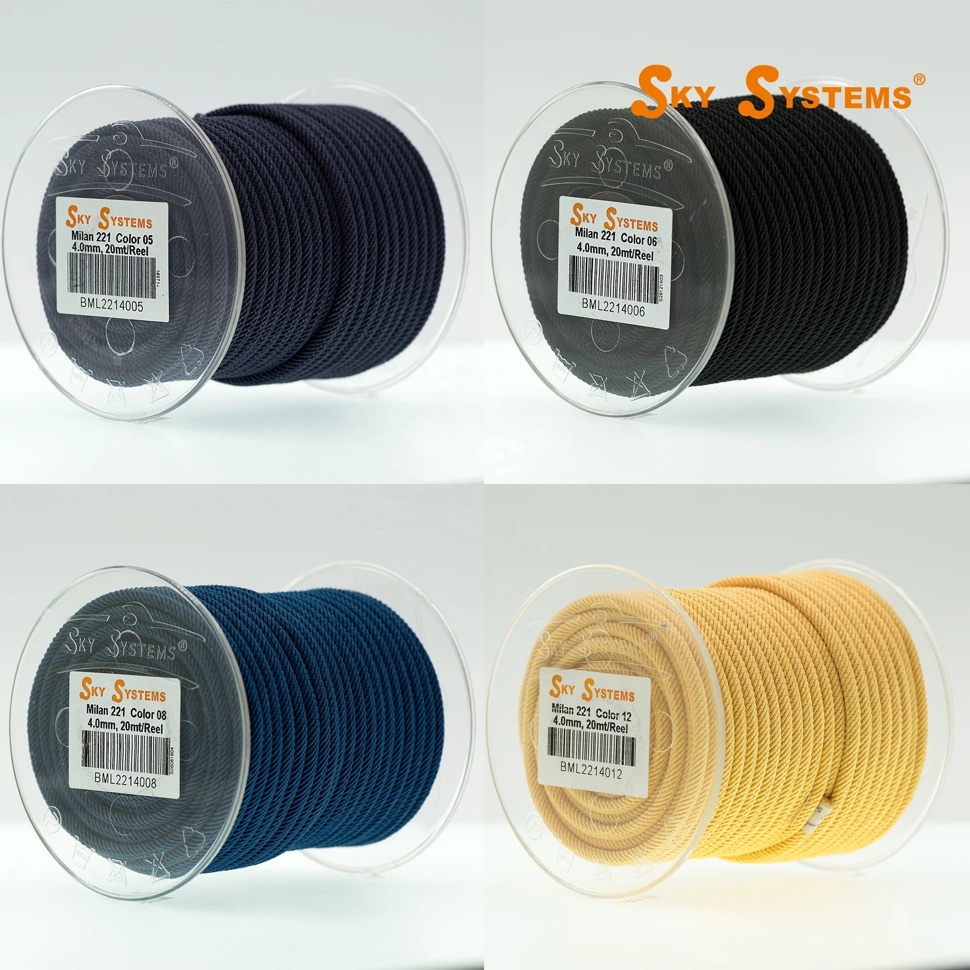 SKY ML221 | Milan Premium | 38 Colors | 4mm