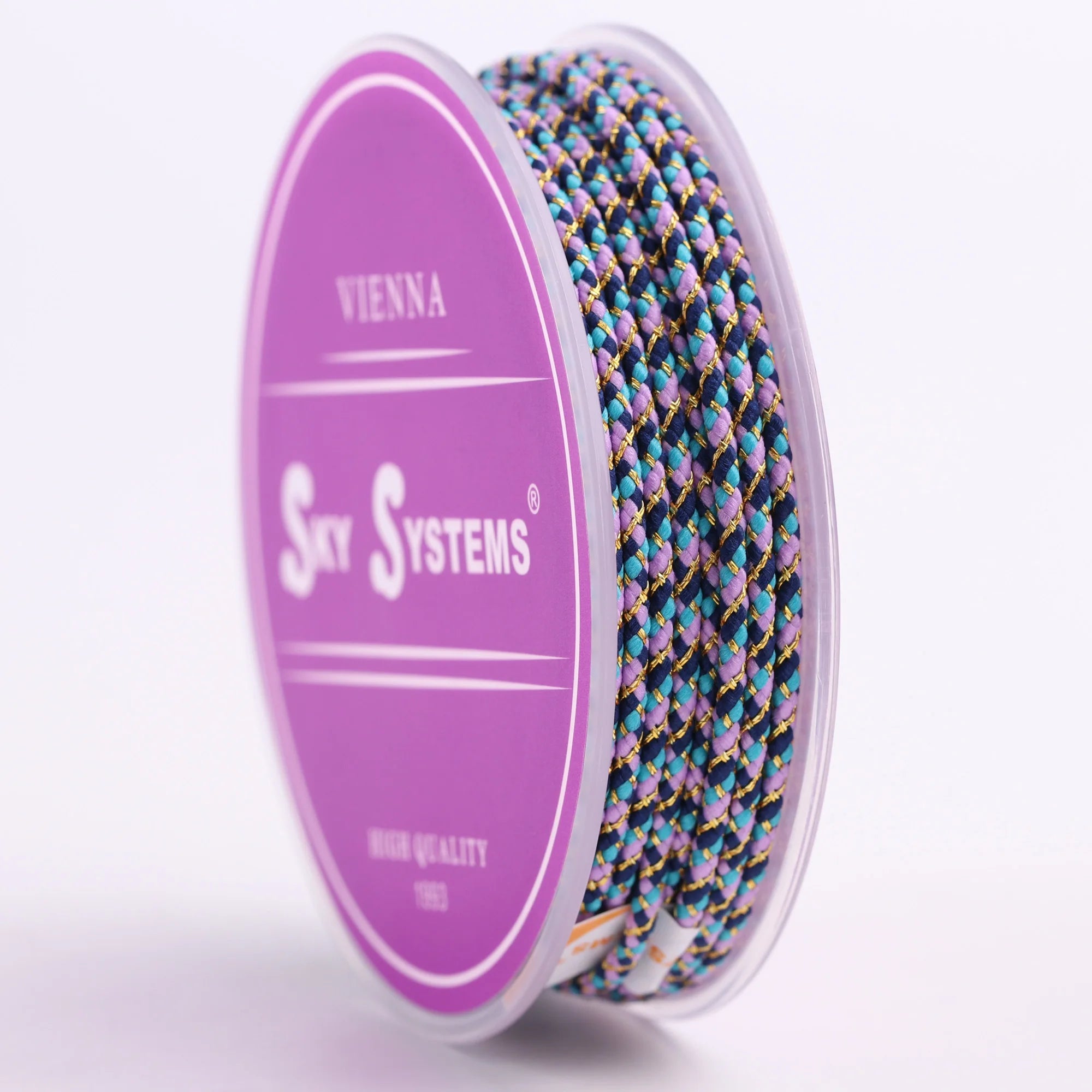 SKY H | Gold Braided Multi Color