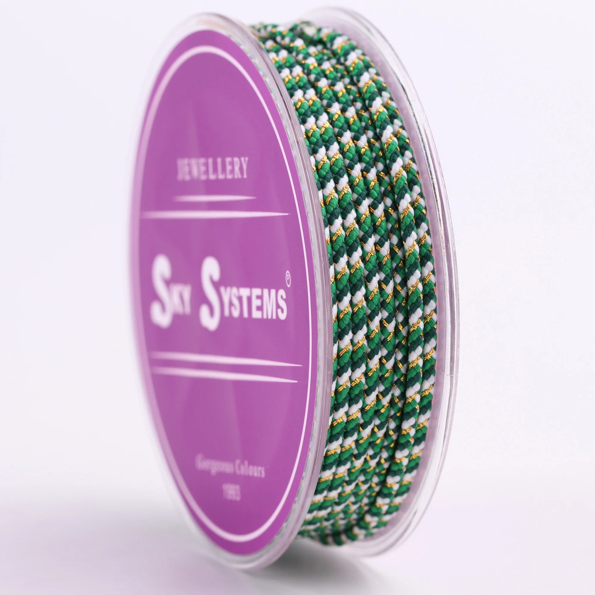 SKY H | Gold Braided Multi Color