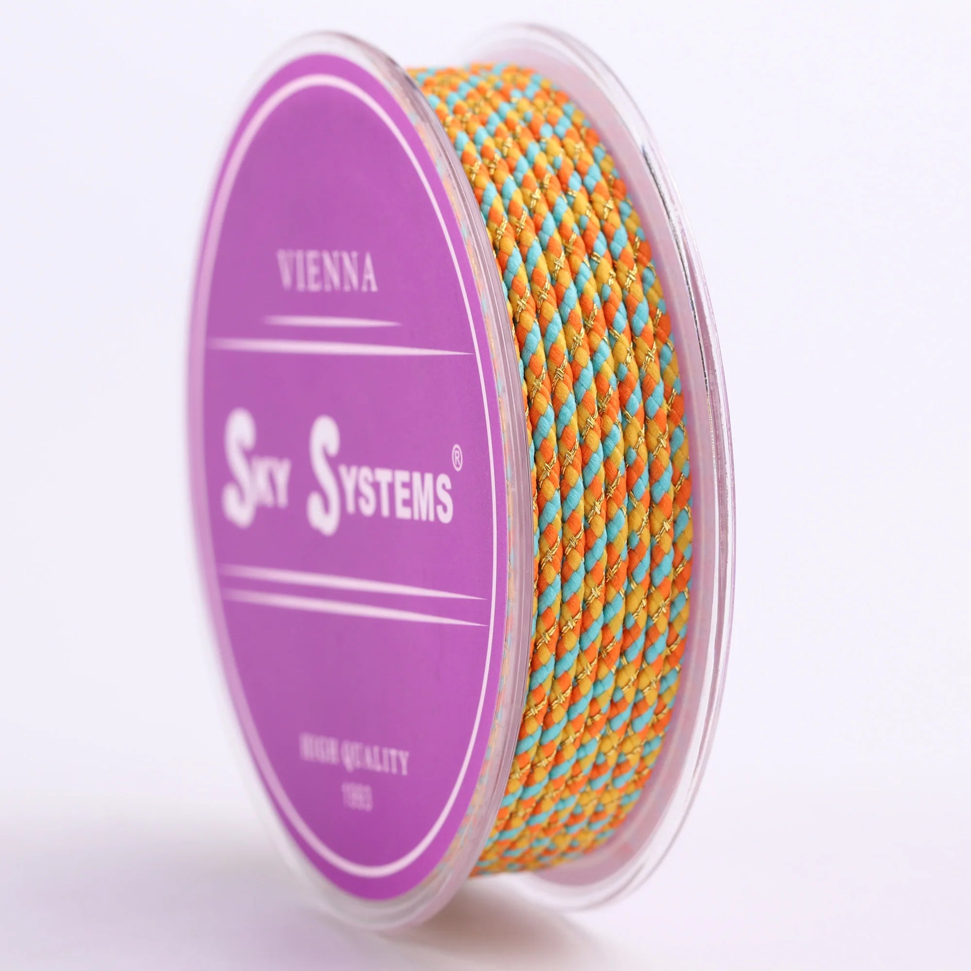 SKY H | Gold Braided Multi Color