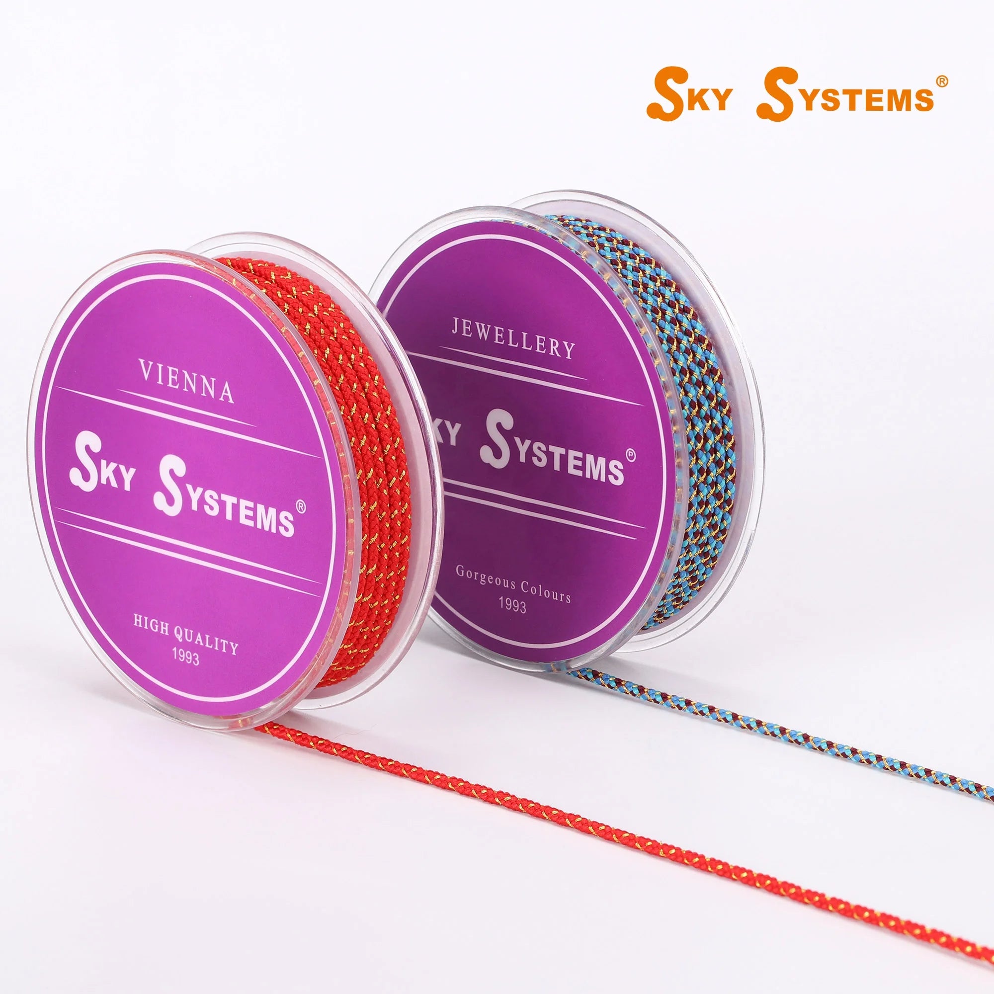 SKY H | Gold Braided Multi Color