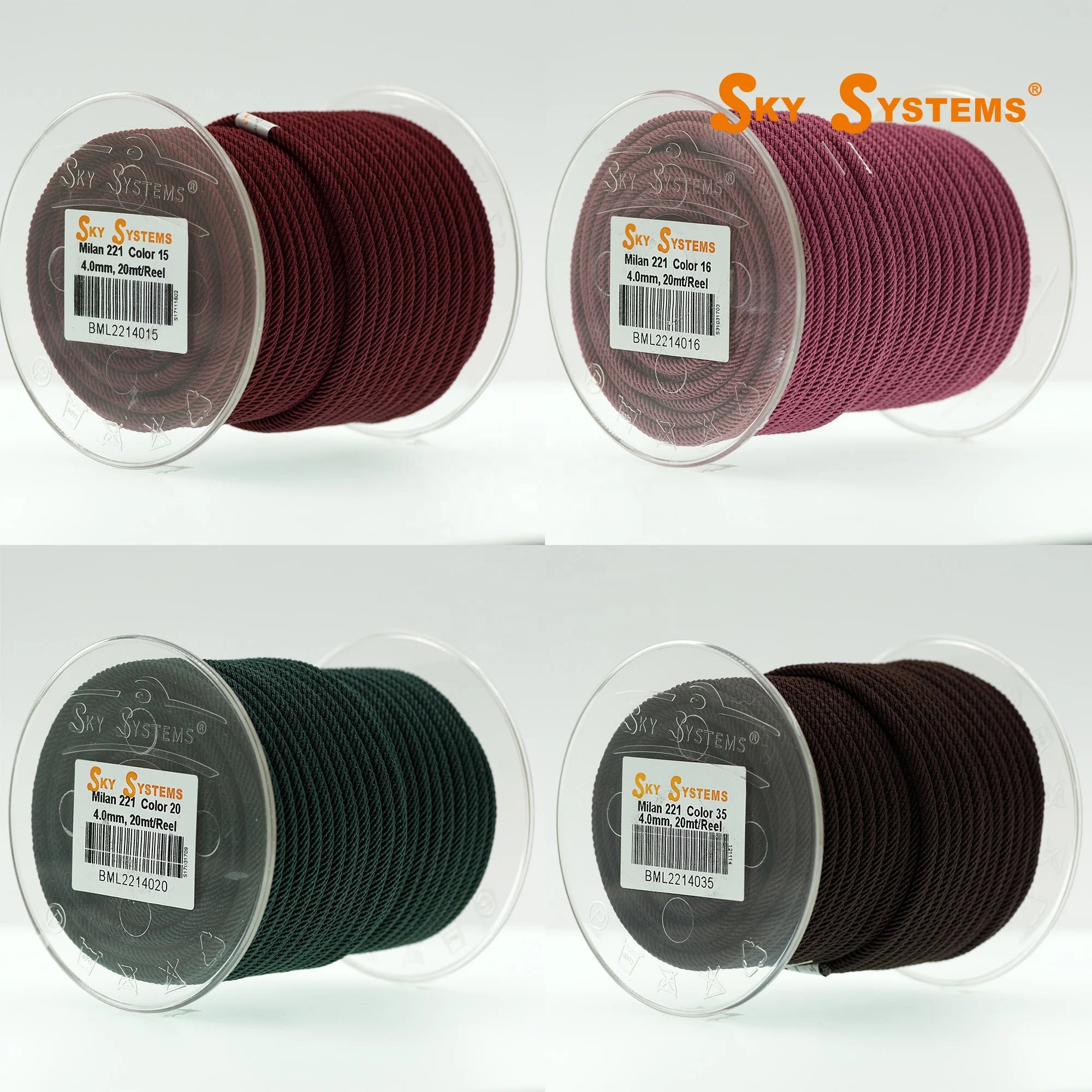 SKY ML221 | Milan Premium | 38 Colors | 4mm