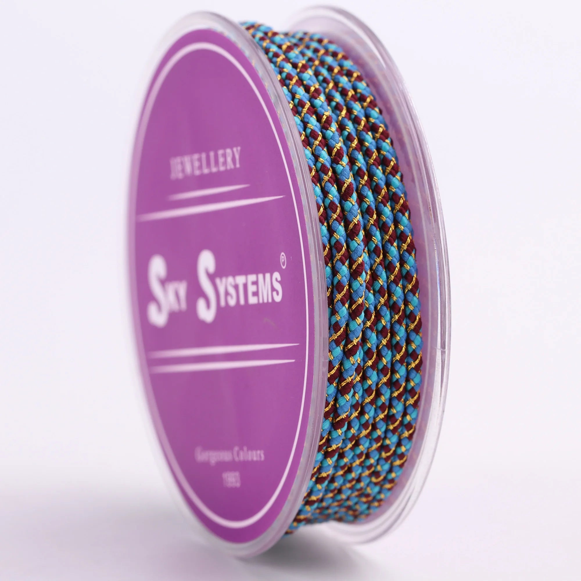 SKY H | Gold Braided Multi Color