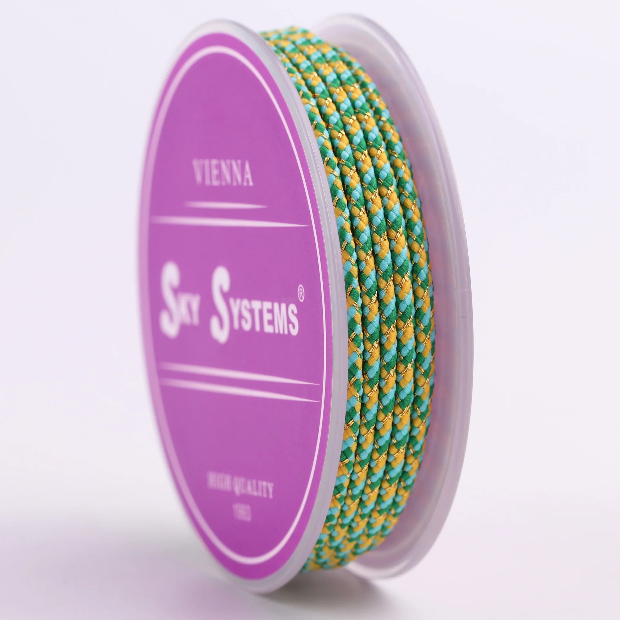 SKY H | Gold Braided Multi Color