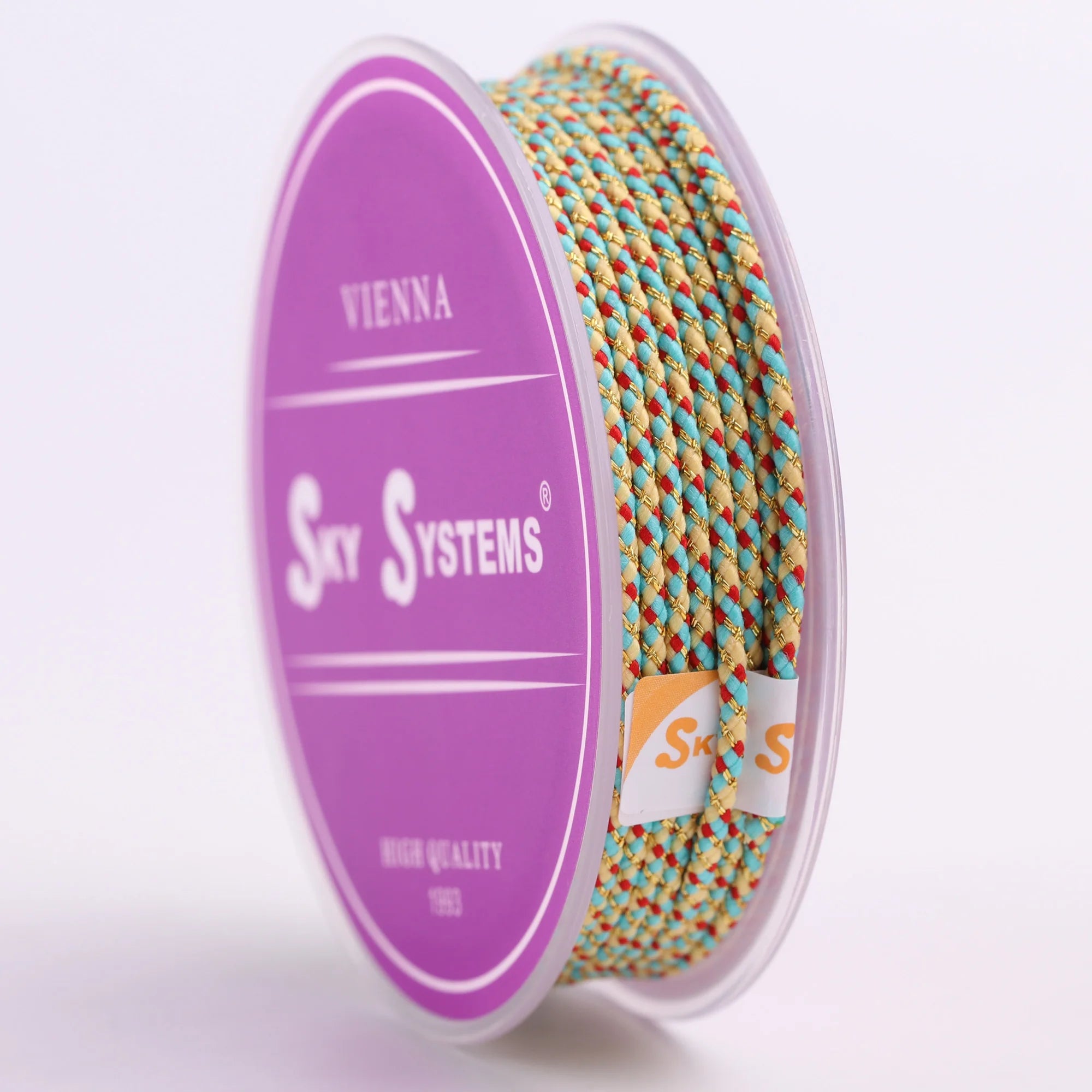 SKY H | Gold Braided Multi Color