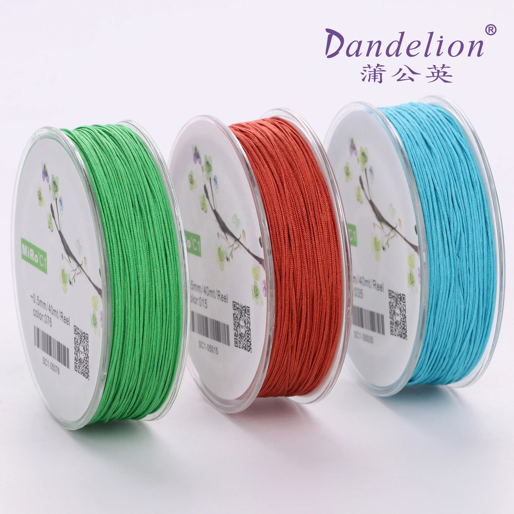 Dandelion C1 | 0.5&0.9mm - 120 Colors | 001#~060#