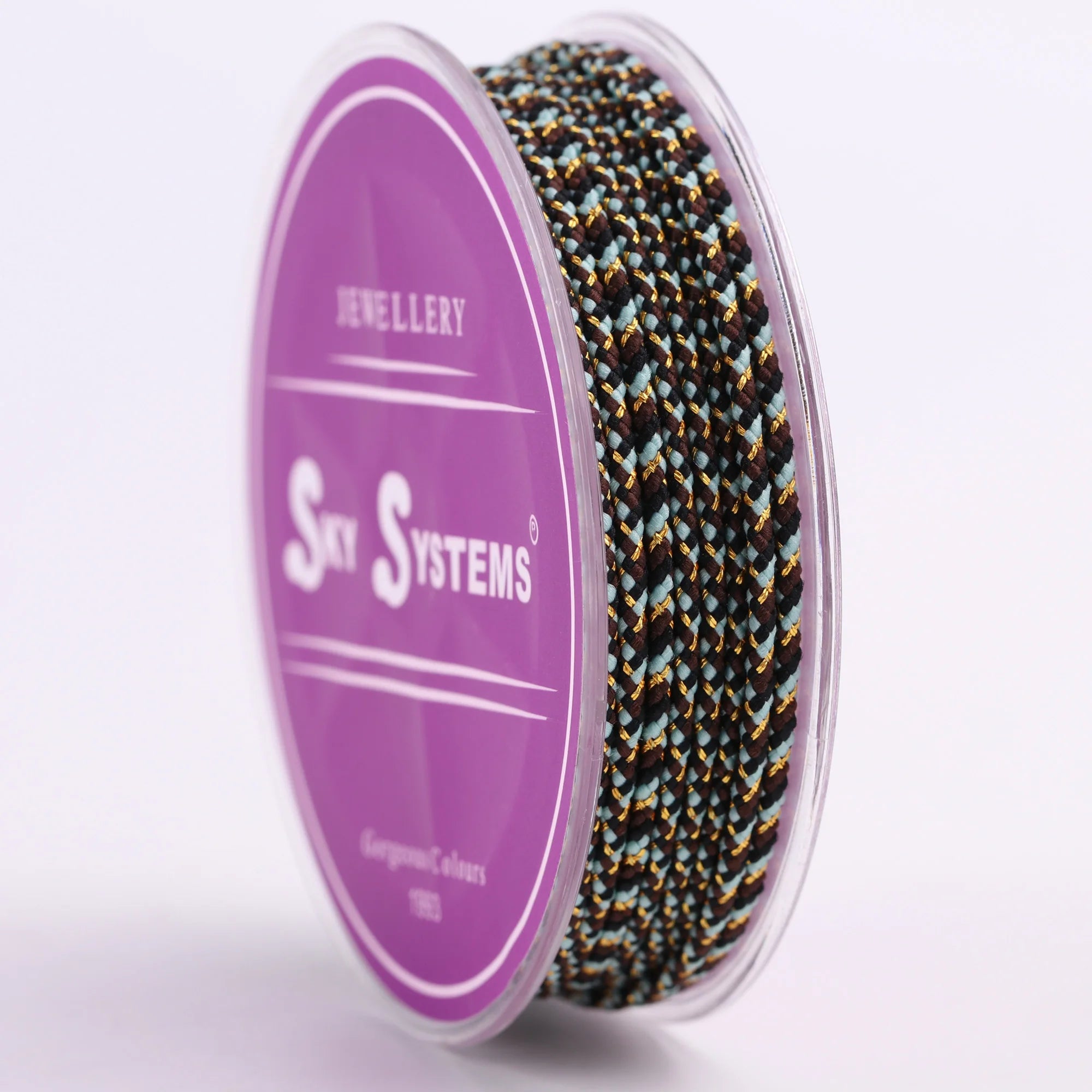 SKY H | Gold Braided Multi Color