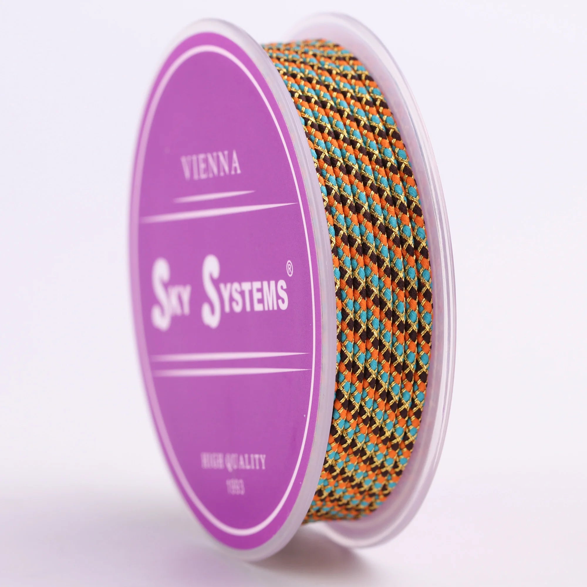 SKY H | Gold Braided Multi Color