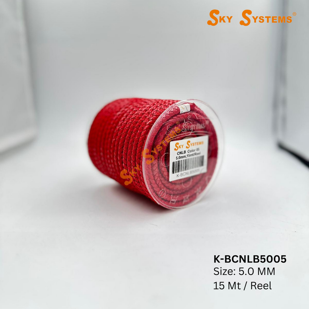 SKY Systems Braided Leather Cord | Premium Colors