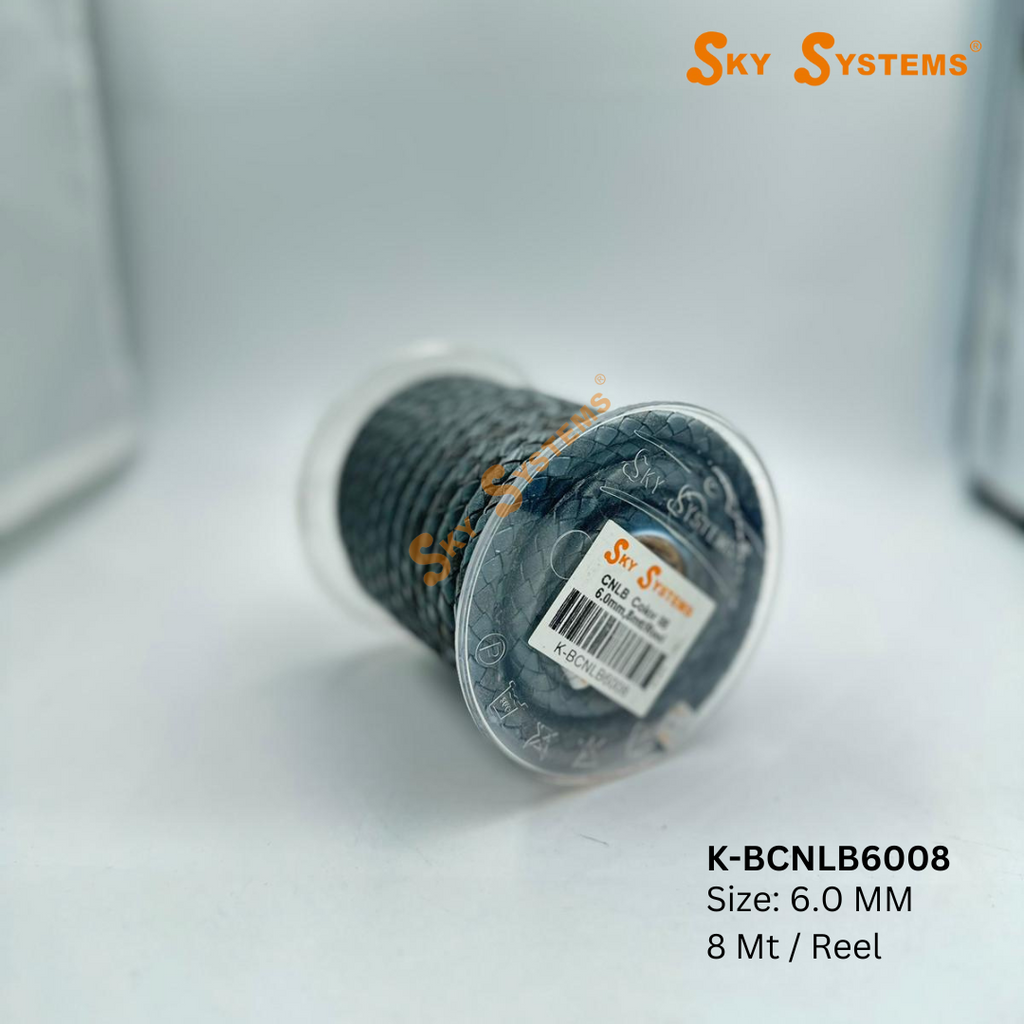 SKY Systems Braided Leather Cord | Premium Colors