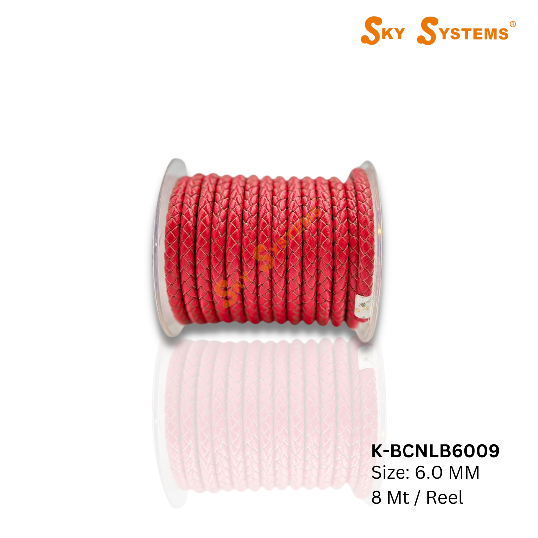 SKY Systems Braided Leather Cord | Premium Colors