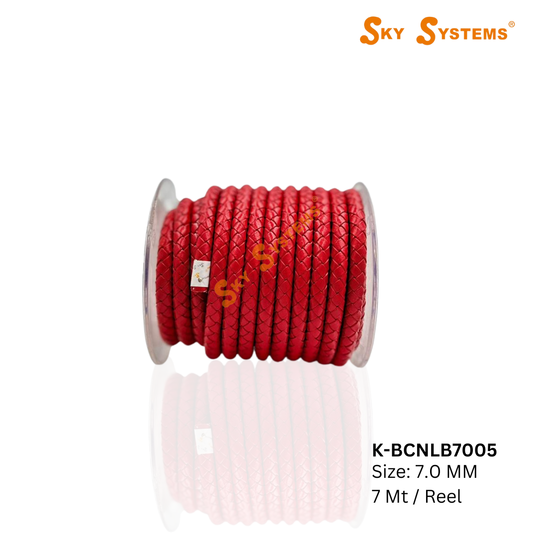 SKY Systems Braided Leather Cord | Premium Colors
