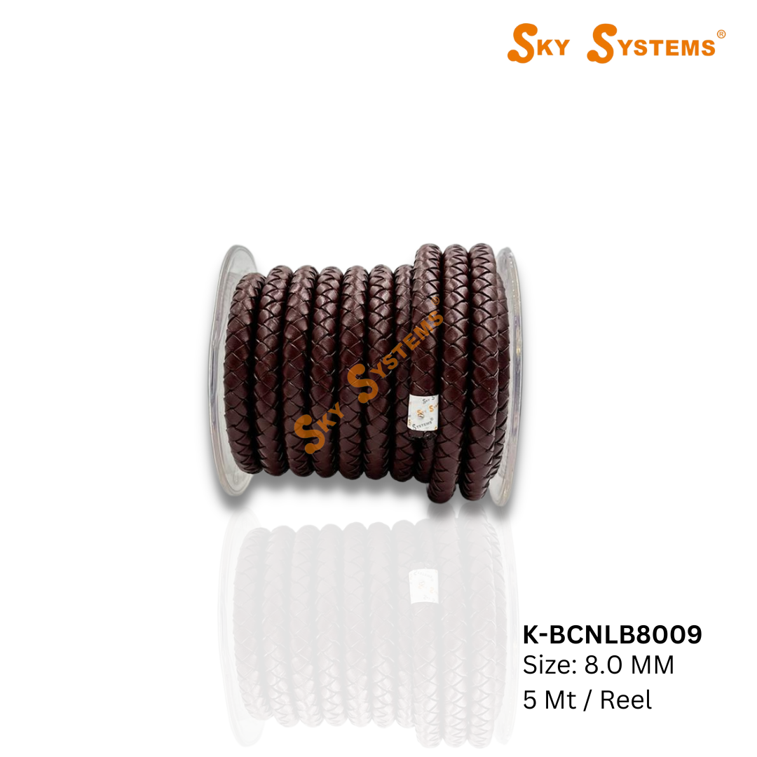 SKY Systems Braided Leather Cord | Premium Colors