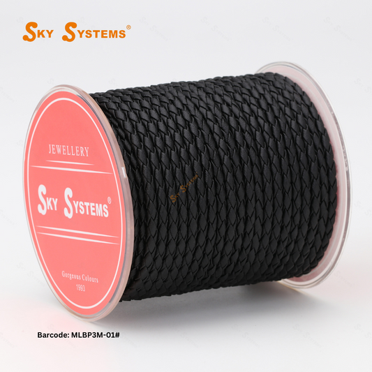 Braided Leather Round Premium