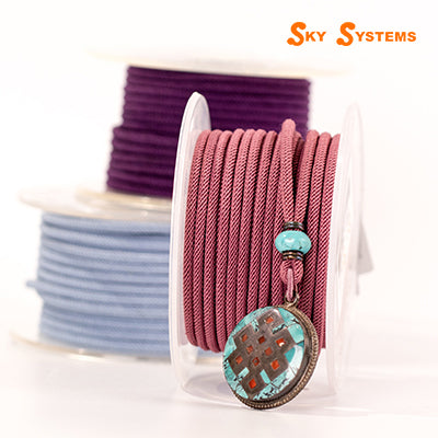 SKY Systems Milan ML221 | Braided Cord | 4.0mm | 38 Colors | 20mt Roll