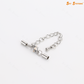 SHC - Stainless Steel Clasp Set with 5cm extension Chain