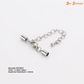 SHC - Stainless Steel Clasp Set with 5cm extension Chain